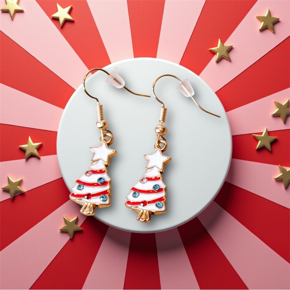 Christmas Tree Earrings
